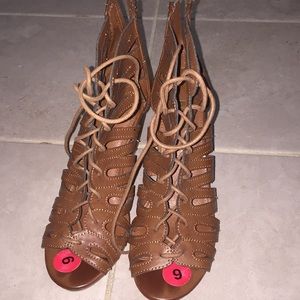 Brown boots